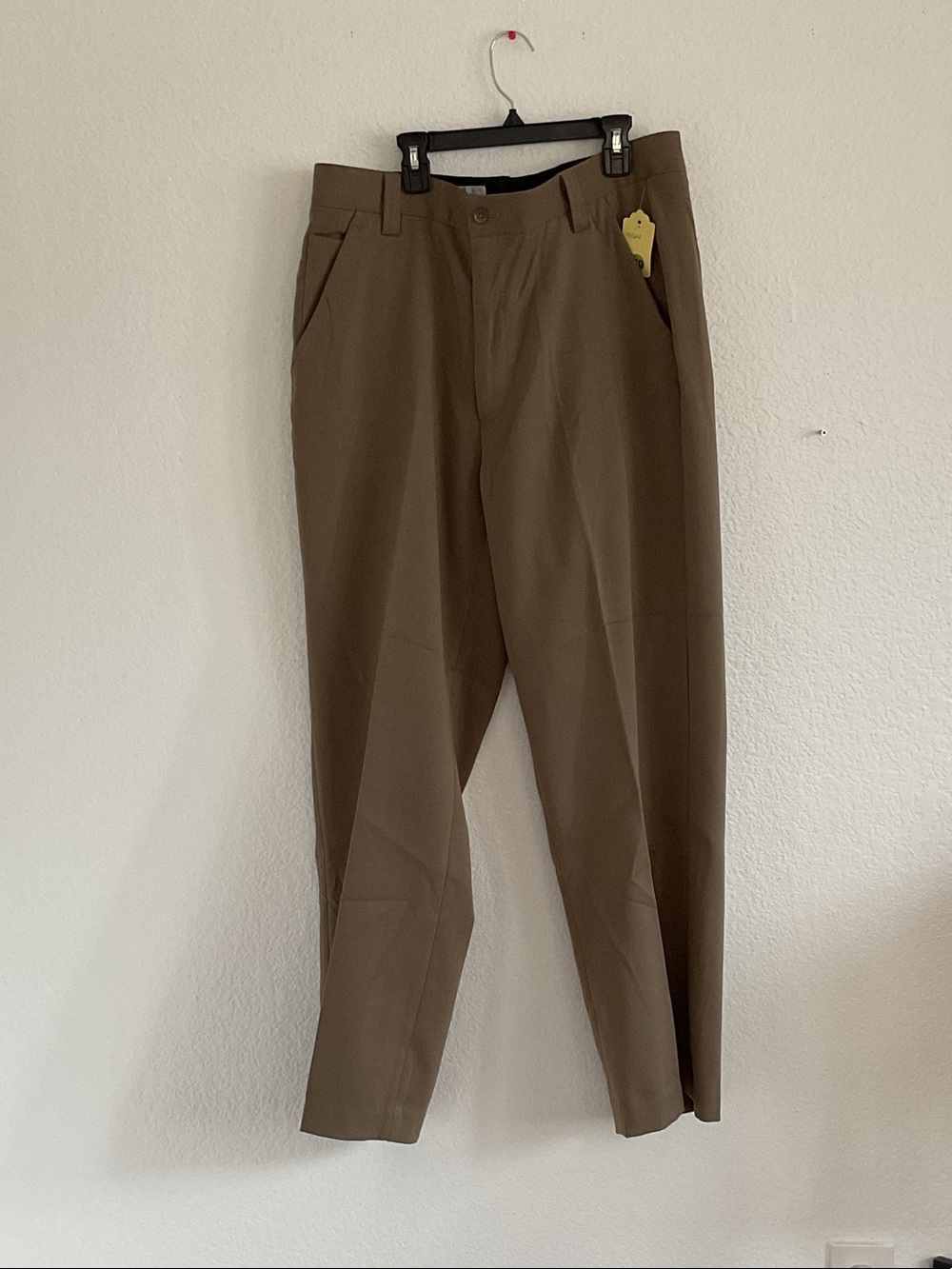 Men's Tailored Dress Pants in Brown